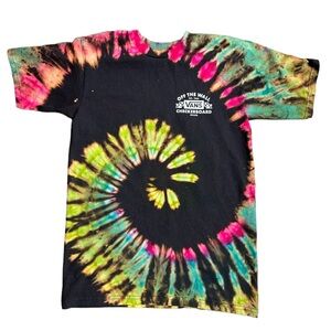 Vans off the wall tie dye shirt